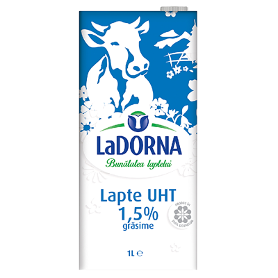 LaDORNA Lapte UHT 1.5% 1 L