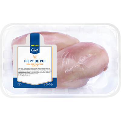 Chef Piept Pui Dezosat fara Piele 650 g